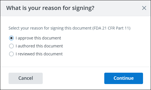 What's your reason for signing